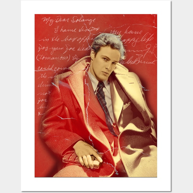 A letter from Brando Wall Art by PrivateVices